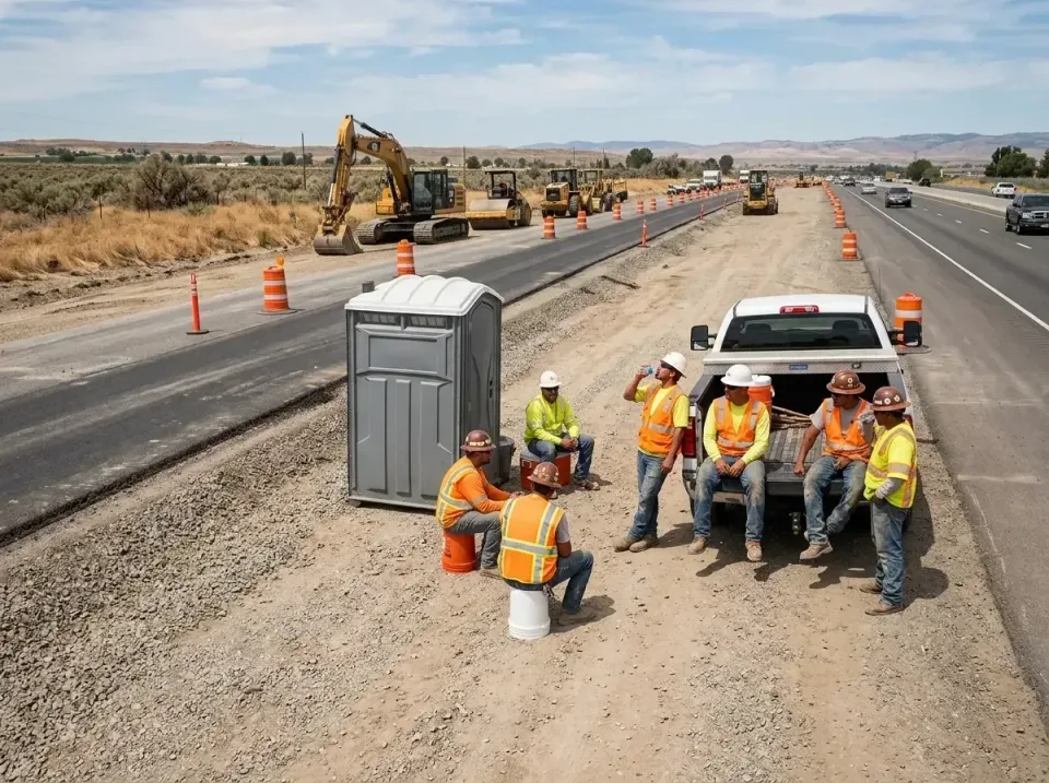 highway-road-construction-crew-007 — frequently asked questions, Porta Potty and Restroom Rentals in University Center, VA